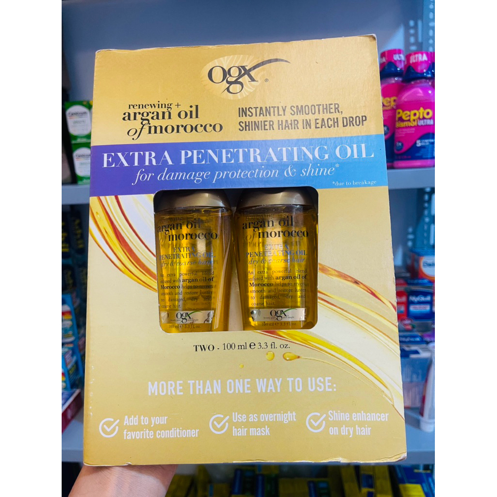 Dầu Dưỡng Tóc OGX Renewing Argan Oil Of Morocco Penetrating Oil 100ml