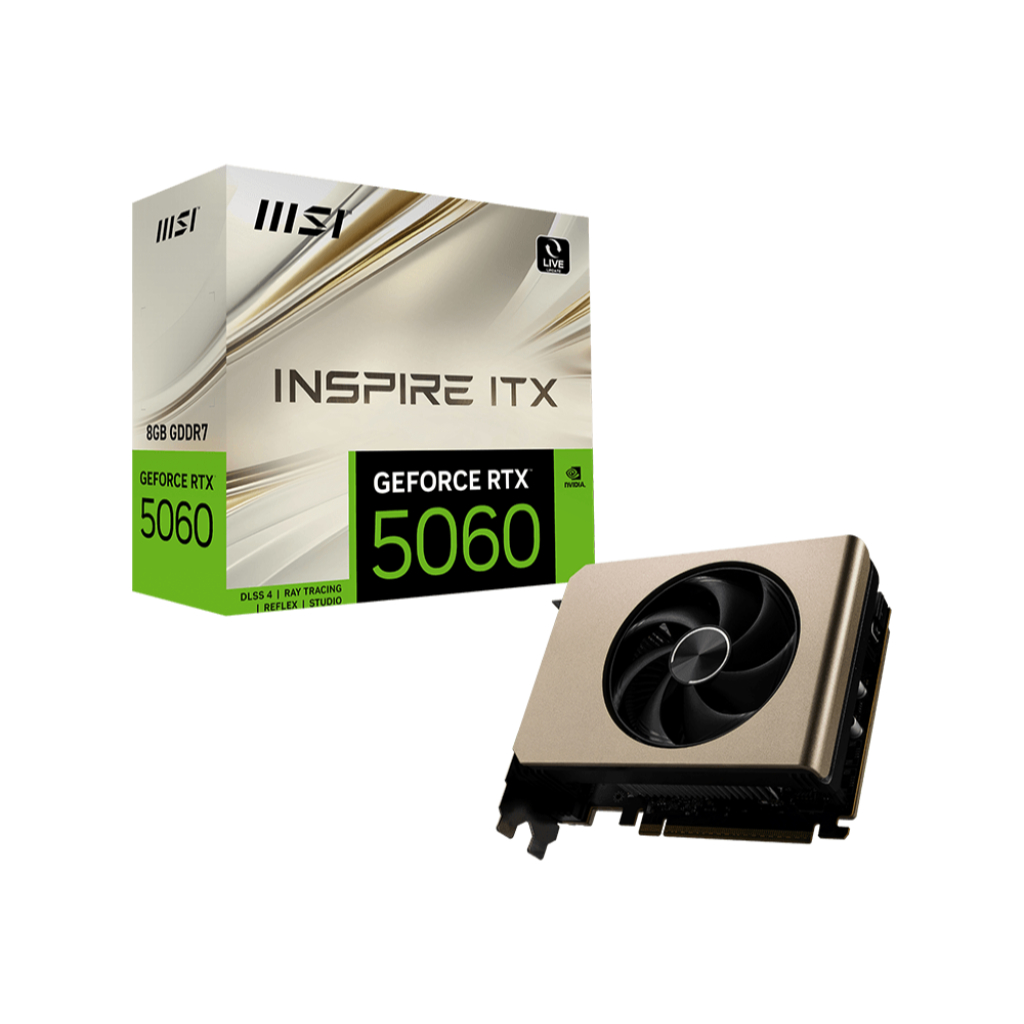 VGA MSI GeForce RTX 5060 8G INSPIRE ITX