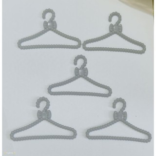 Bộ 5/10 móc quần áo cho búp bê