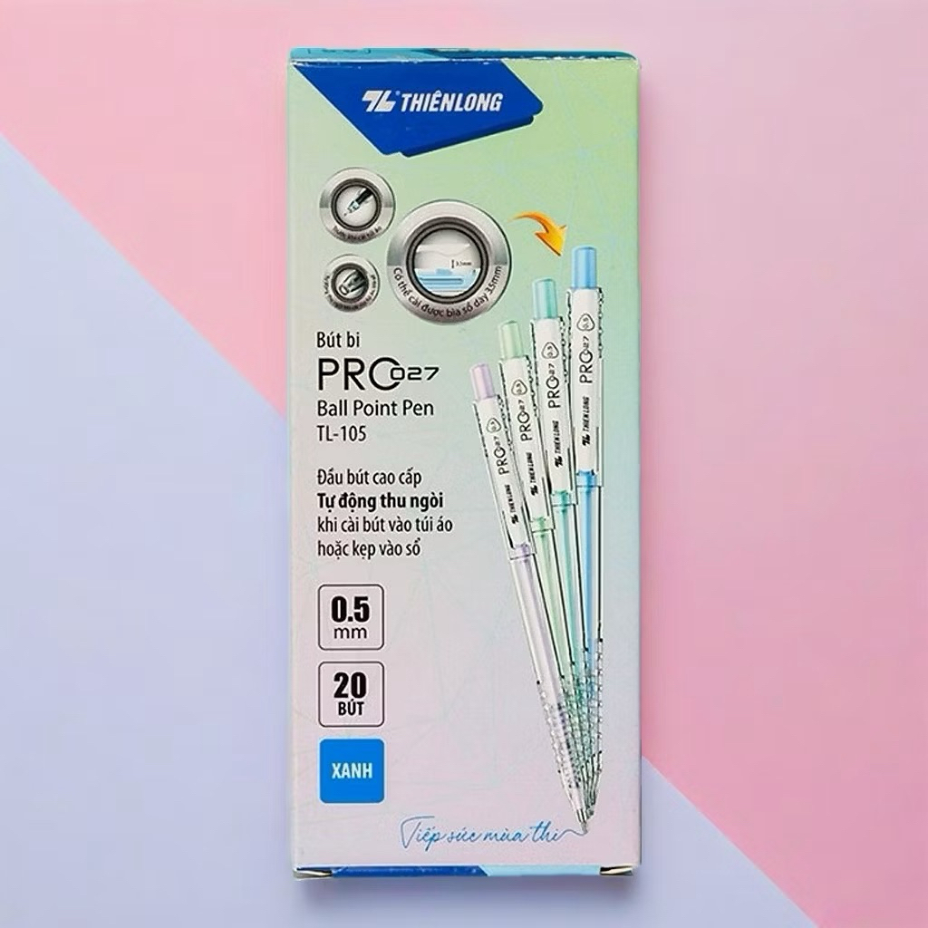 [DTee Shop] Bút bi Thiên Long 027 Pro TL-105 (ảnh thật💯💯💯)
