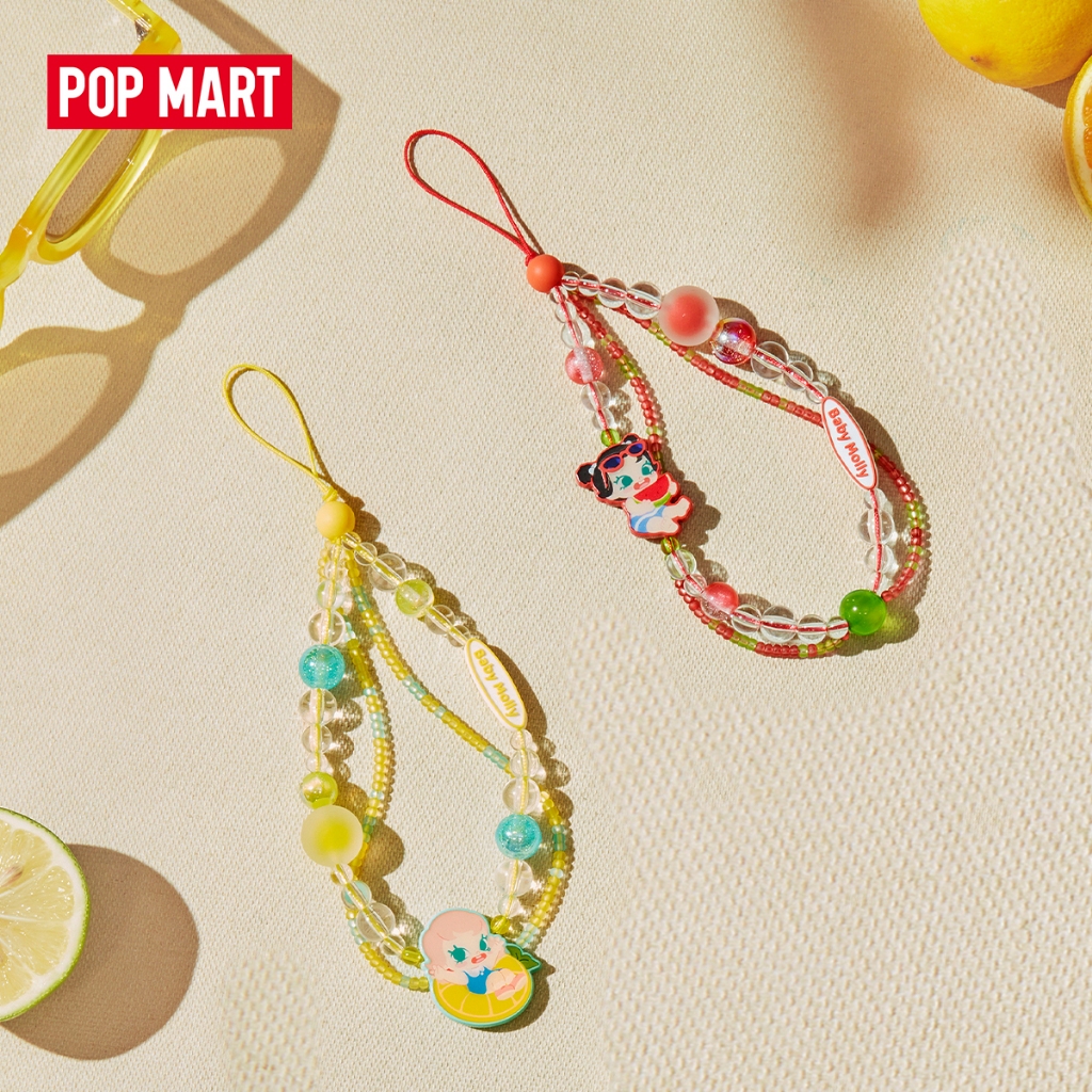 POP MART Baby Molly Fruity Aroma Series- Phone Charm Blind Box - Whole Set