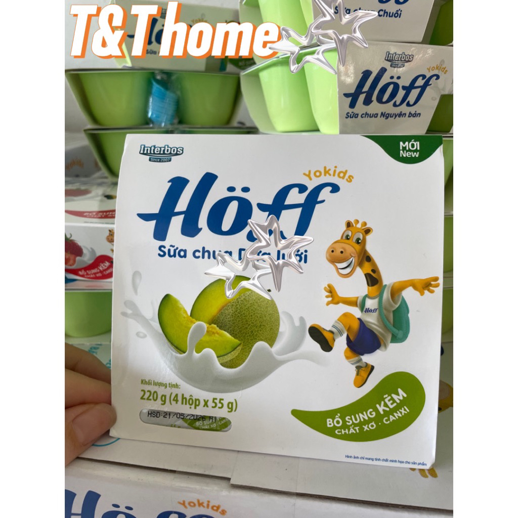 Sữa chua Hoff cho trẻ từ 6 tháng tuổi