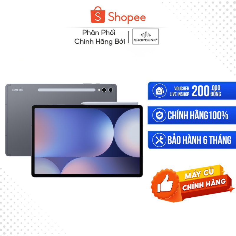 [Máy cũ] MTB Samsung Galaxy Tab S10+ Wifi, 12GB/256GB, Xám