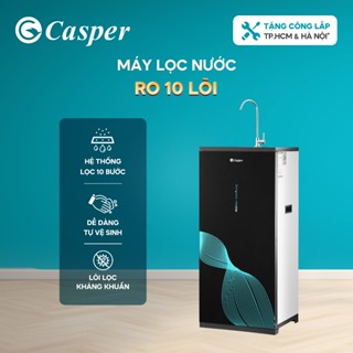 [Shopee - Lắp đặt 0Đ HN HCM] Máy lọc nước RO Casper WR-E6V1 - 10 lõi 10 cấp lọc - Chính hãng