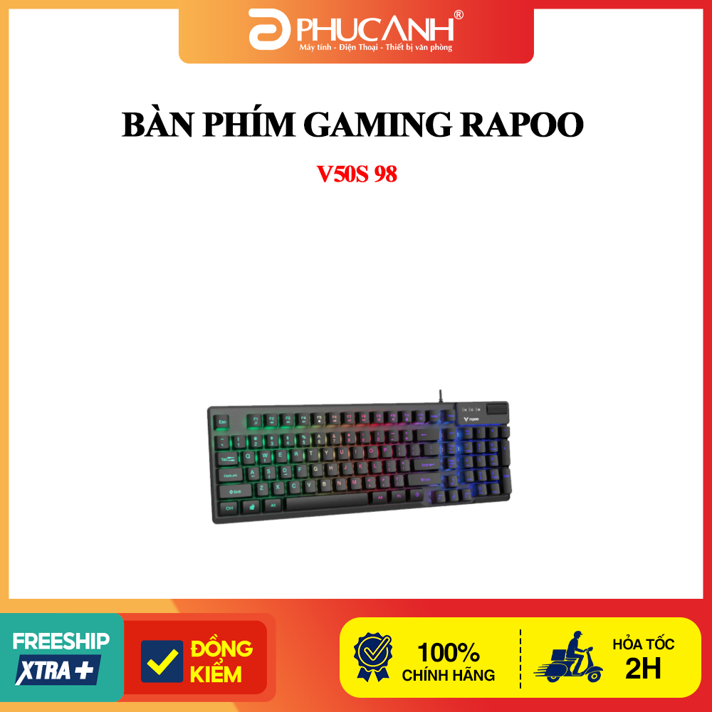 Bàn phím Gaming Rapoo V50s 98