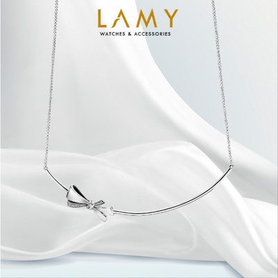 Dây chuyền LAMY Brilliant Bow Silver Sterling Necklace 6178