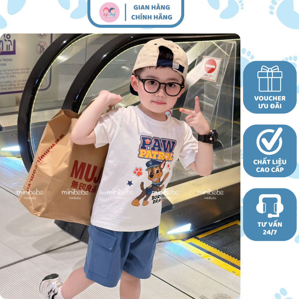 [À ƠI SHOP] B71- bộ cộc paw patrol bàn chân- a117.1766