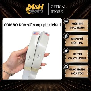 COMBO Dán viền vợt pickleball Full Viền 8.5 trong suốt nhập khẩu 100% USA