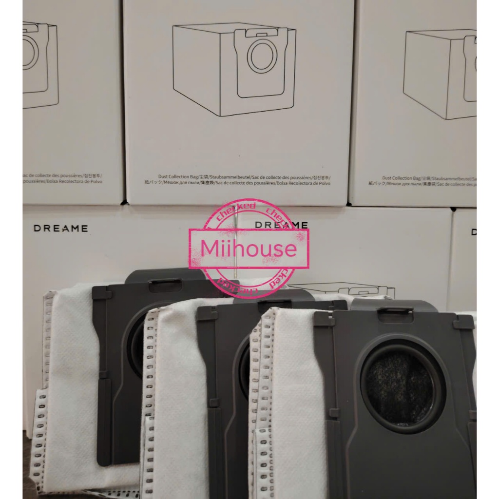 Hộp 3 Túi rác robot Dreame D20 Ultra , L10s Ultra , L20 Ultra , X30 Ultra, L30s ultra , X40 Ultra / 