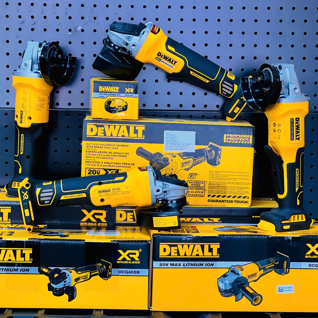 Dewalt Máy Mài Góc Cầm Tay 20V DCG405 DCG407 DCG408 DCG409 DCG409VSN DCG413 Hàng chính hãng