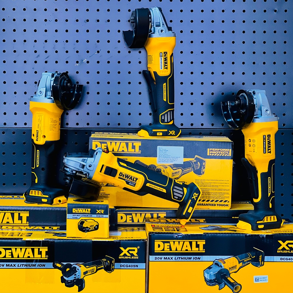 Các dòng máy mài góc cầm tay 20v Dewalt DCG405 DCG407 DCG408 DCG409 DCG409VSN DCG413