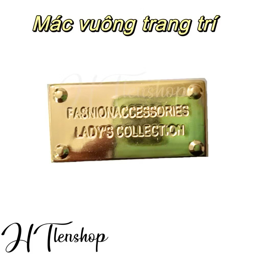 Mác trang trí túi các loại