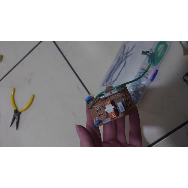 Mạch lọc nhiễu đầu vào mạch nguồn (EMI Filter Board) của lò vi sóng samsung me731k DE92-021201A