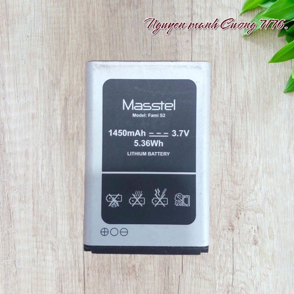 Pin Masstel Fami S2 Bóc Máy Đã Qua Sử Dụng Hoạt Động Tốt