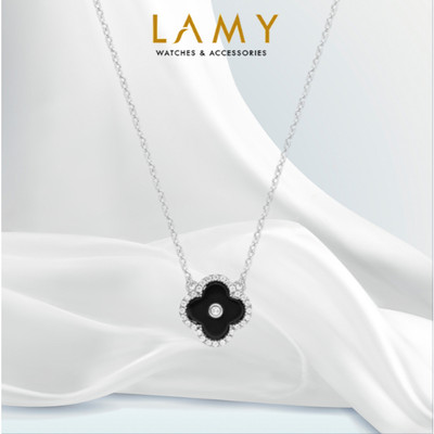 Dây chuyền bạc nữ LAMY Lucky Four Leaf Necklace 6356SV