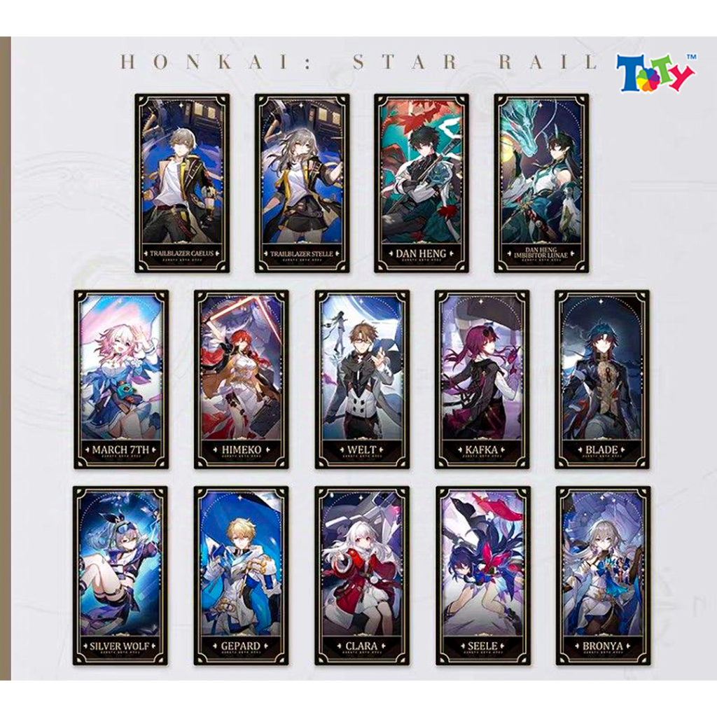 [CHÍNH HÃNG] Tấm trang trí Honkai Star rail - 1st Anniversary A - Nullset - NH21