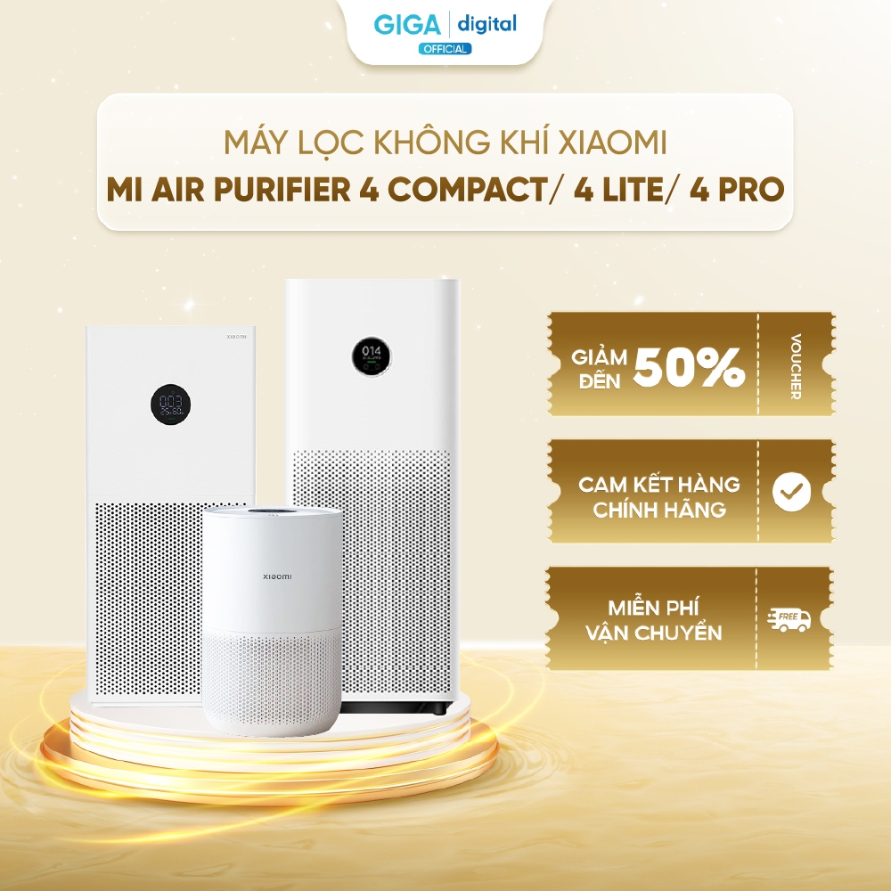 Máy Lọc Không Khí Xiaomi Mi Air Purifier 4 Compact/ 4 Lite/ 4 Pro