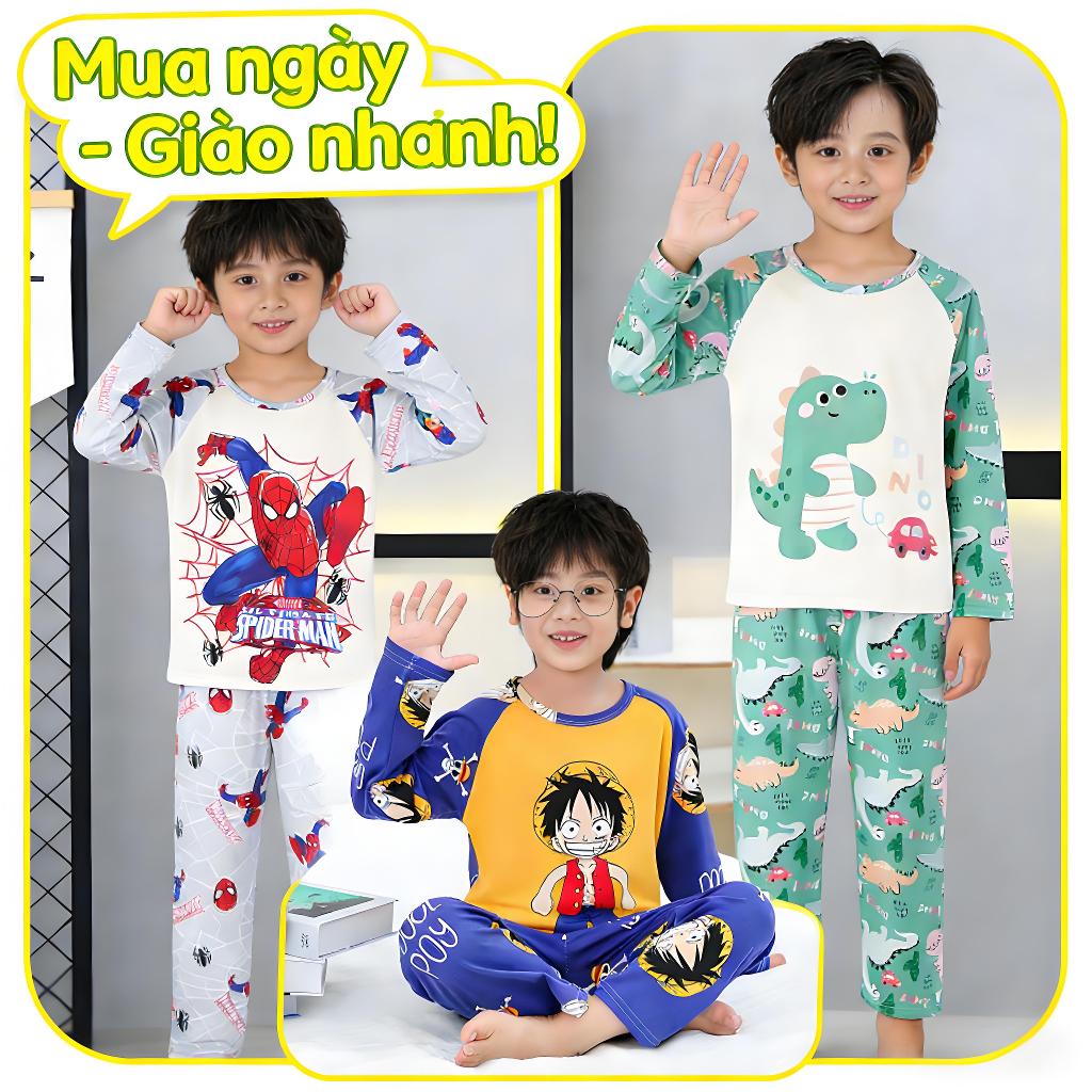 2026 New Year Collection Affordable Kids Sleepwear Kawaii Children Long Sleeve Loungewear Boys or Gi