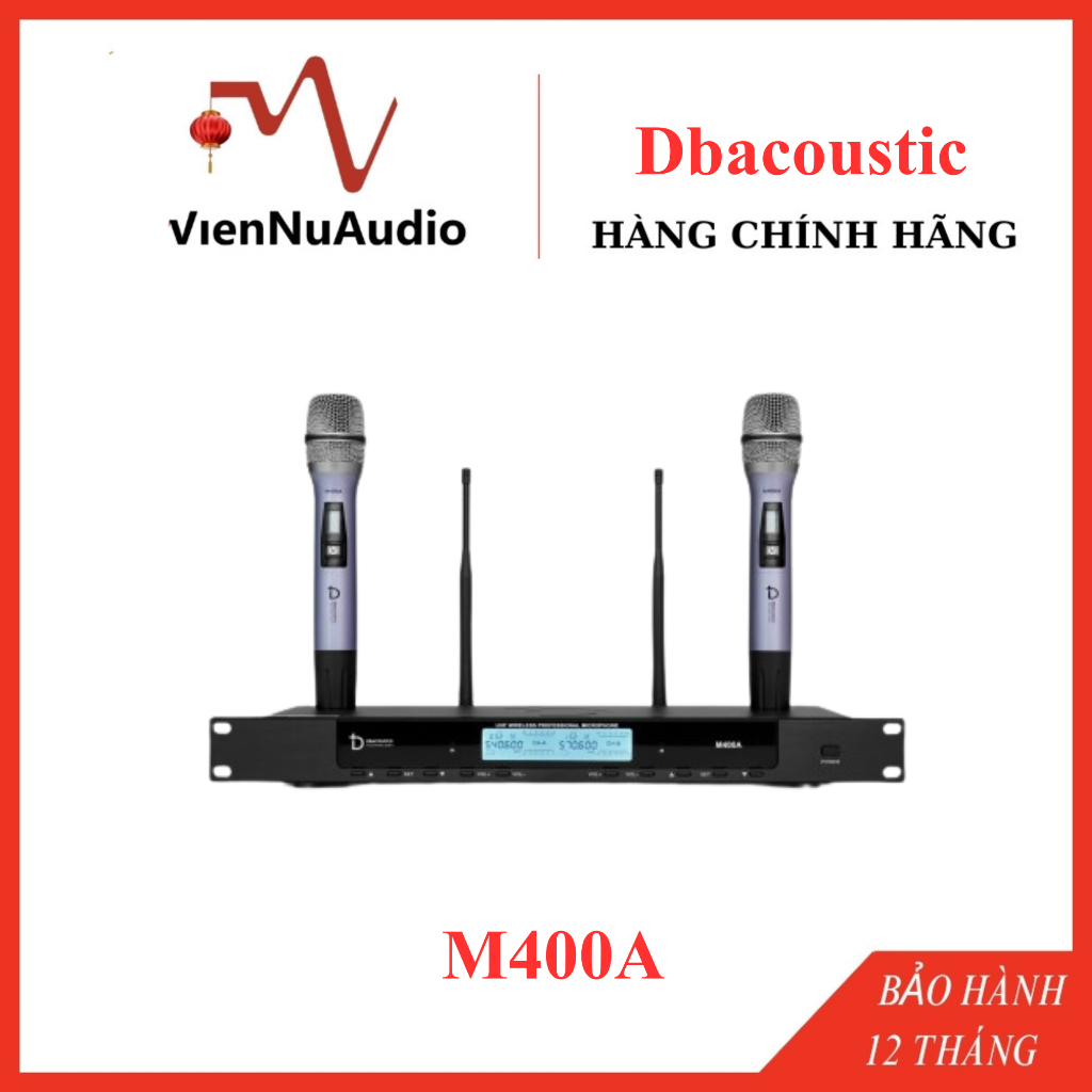 Micro Không Dây DBacoustic M400A - Viên Nữ Audio