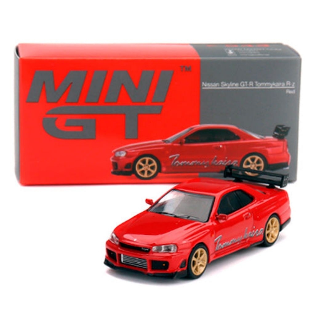 [XESAMSET] Mini GT Nissan Skyline GT-R Tommykaira R (Red) – Mô Hình Xe 1:64 Diecast Cao Cấp
