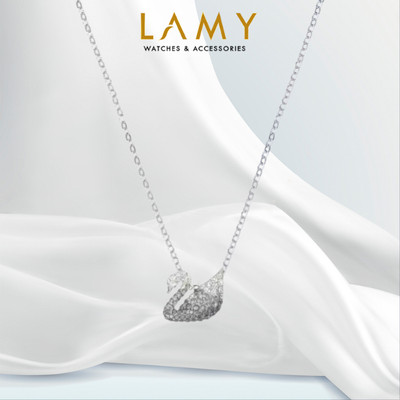 Dây chuyền LAMY Iconic Swan Pendant Necklace Gray 6374BL