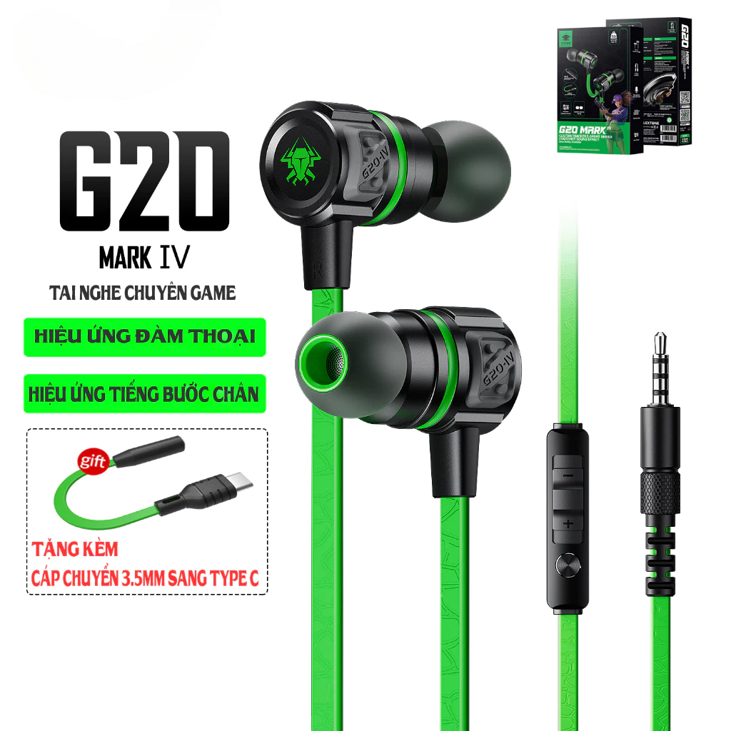 [Top Value] Tai nghe gaming có mic Gseries Plextone G20 - G25 - G21 - G15 phiên bản 2025 - hỗ trợ cổ