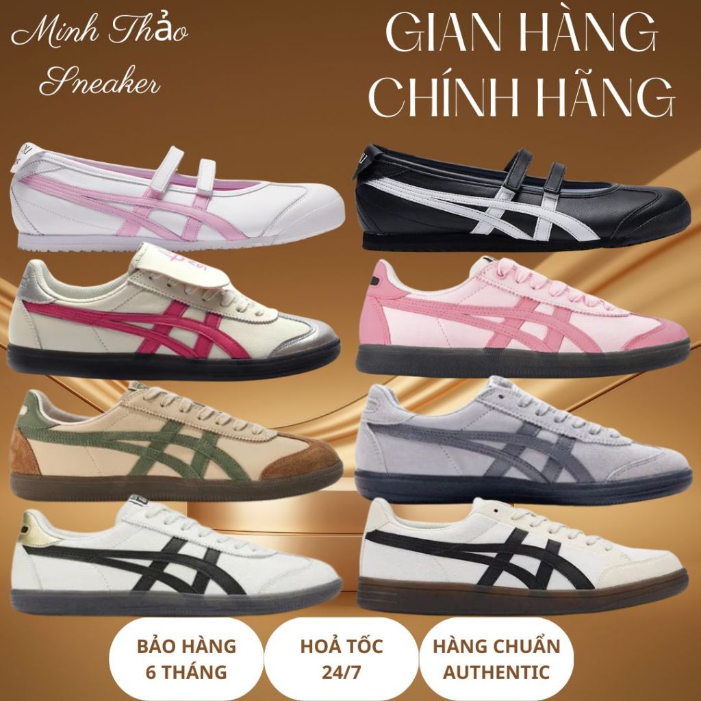 [HÀNG CHÍNH HÃNG] Giày Sneaker Onitsuka Tiger Tokuten Basic Nam Nữ Bao Check