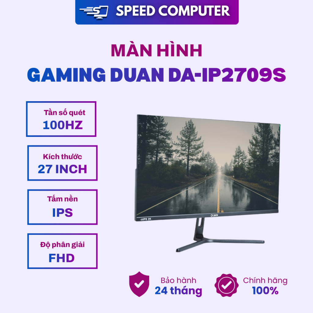 Màn Hình DUAN DA-IP2709S (FHD / 100HZ / IPS) Chính Hãng
