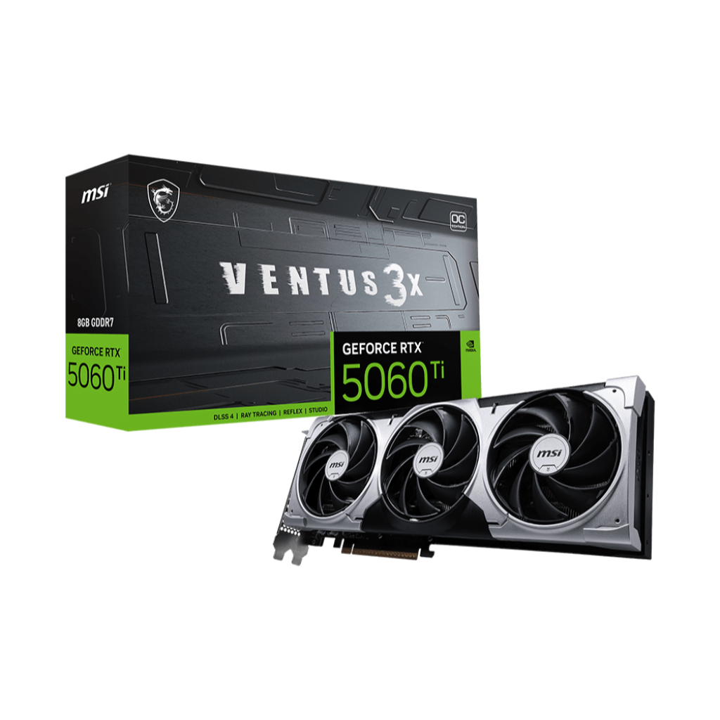 VGA MSI RTX 5060 Ti 8G VENTUS 3X OC