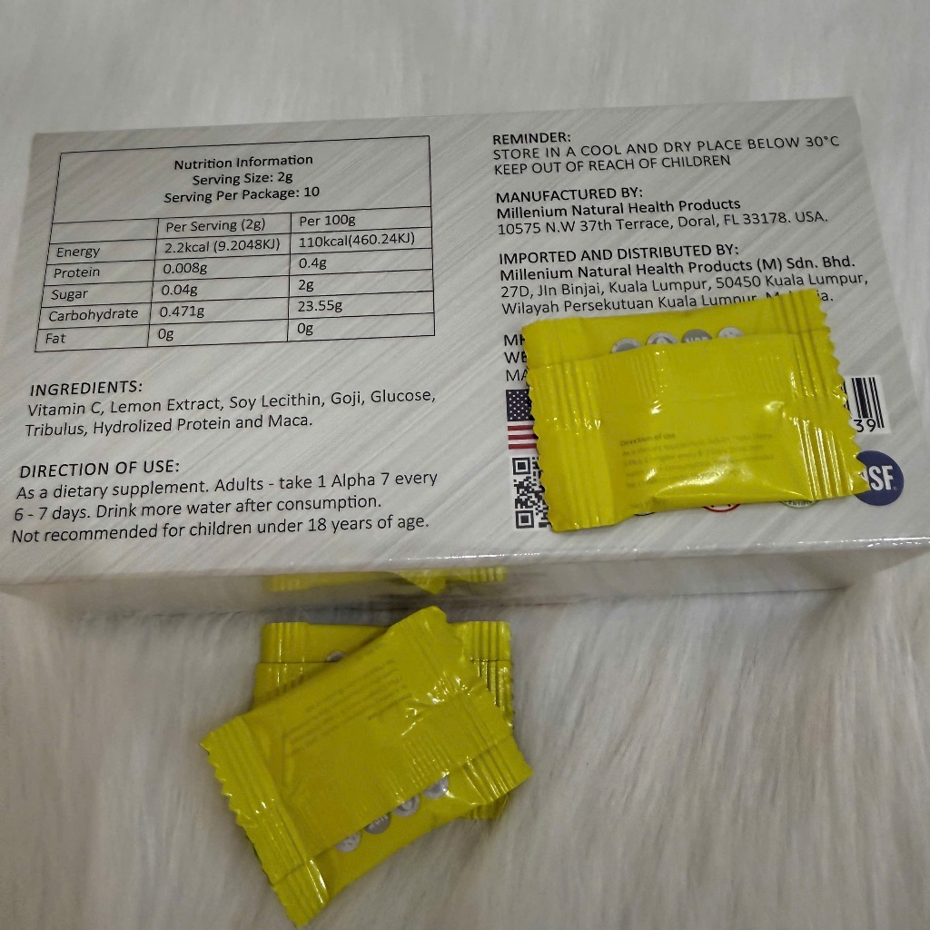 Kẹo Ngậm Thơm Miệng Vị Chanh A7 Alpha Seven Viên Cứng Date Xa Hỏa Tốc HCM Lẻ 1 Viên