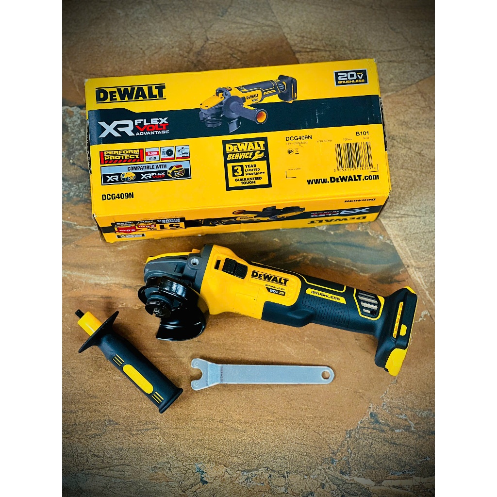 Máy mài góc dùng pin 20v/60v FlexVolt DeWalt DCG409 ( chưa pin , sạc)
