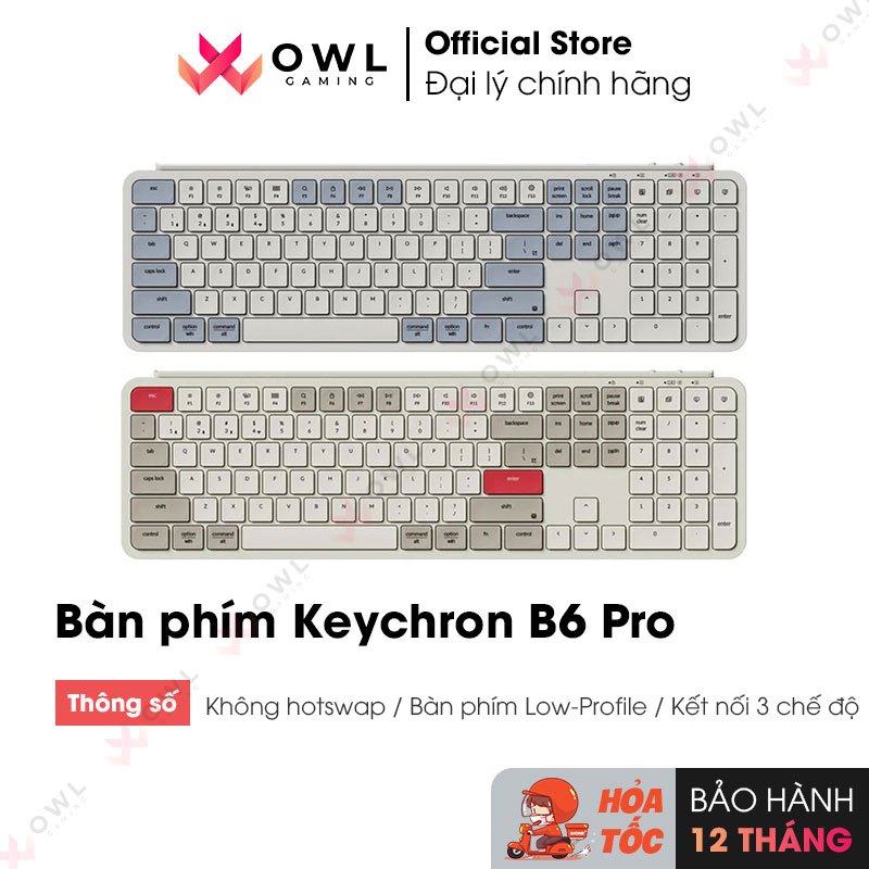 Bàn phím Keychron B6 Pro (hàng chính hãng)