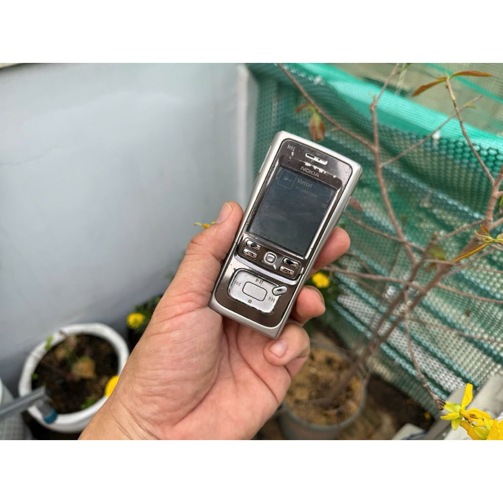 Nokia n91 (7341) chỉ nhận sim viettel 4g 5g