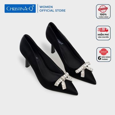 Giày Nữ Cao Gót Bít Mũi Nhọn CHRISTINA-Q GBN461I