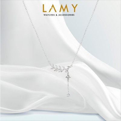 Dây chuyền bạc nữ LAMY Willow Leaf Silver Necklace 6088