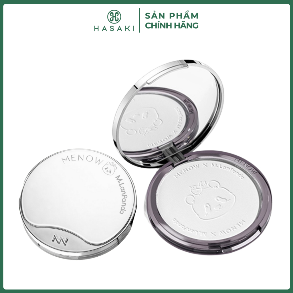 Phấn Phủ Menow Dạng Nén Menglan Panda 21g Hasaki Sản Phẩm Chính Hãng