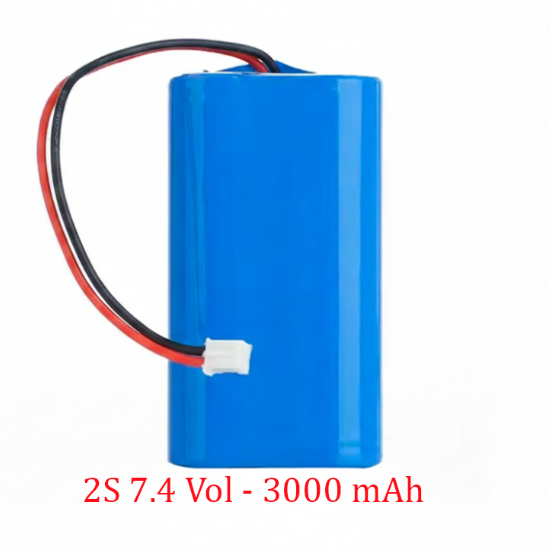 Pin Loa Trợ Giảng 898 Cao Cấp 7.4V 3000mAh - Pin Thay Thế Dung Lượng Chuẩn, Siêu Bền, Có Mạch Bảo Vệ