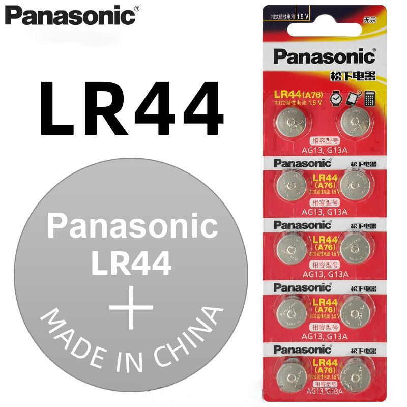 Pin LR44 Panasonic - Pin cúc áo (1 viên)