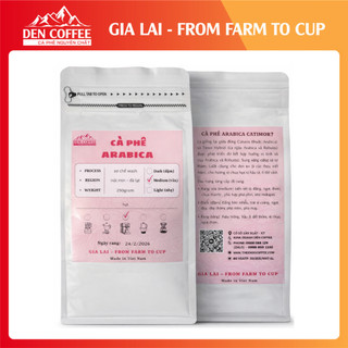 250gram Cà phê '' Arabica Đà Lạt '' hat,bột - Sơ chế Wash