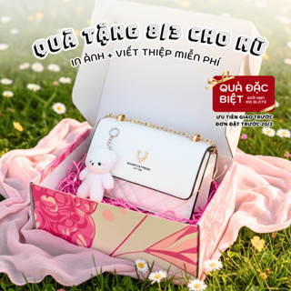 Set Quà Tặng Túi Xách Nữ IV Pink – Quà Tặng Sinh Nhật, Lễ Kỉ Niệm Cho Bạn Gái, Người Yêu