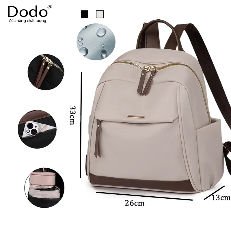 Balo Nữ Mini Size Nhỏ Thời Trang Nhiều Ngăn Chất Vải Oxford Siêu Dày Dặn Được Ưu Chuộng Balô công sở nữ Chống Thấm.b2366