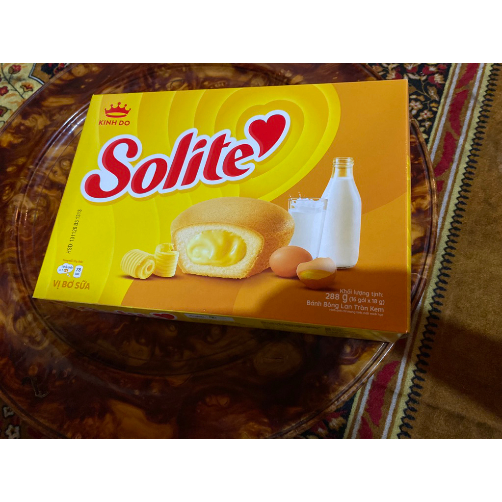 ( New ) Bánh Solite vị bơ sữa