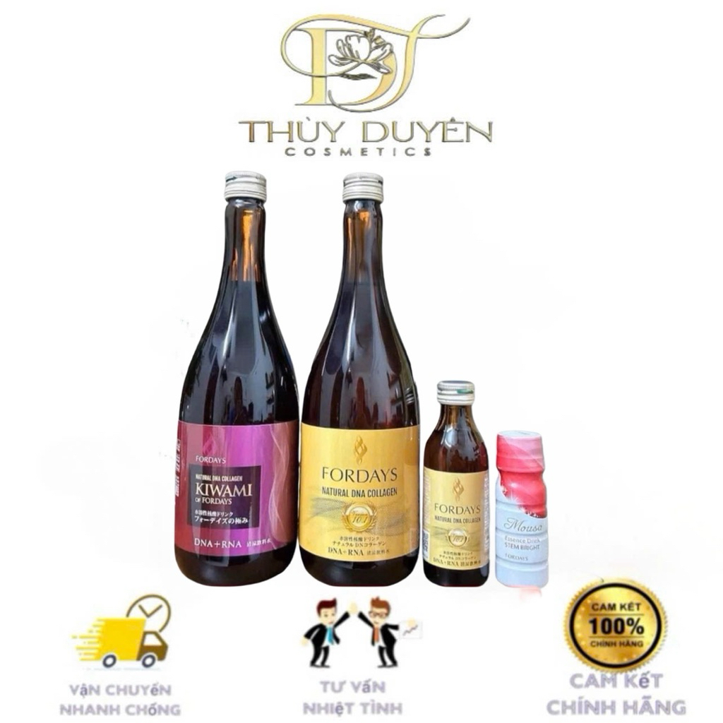 Nước uống Fordays Natural DNA Collagen (Nhật Bản)