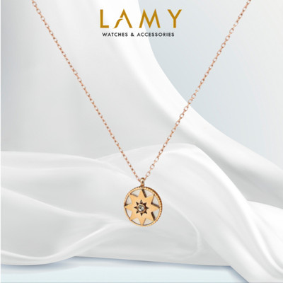 Dây chuyền nữ LAMY Sunburst Pendant Necklace Rose Gold 6101