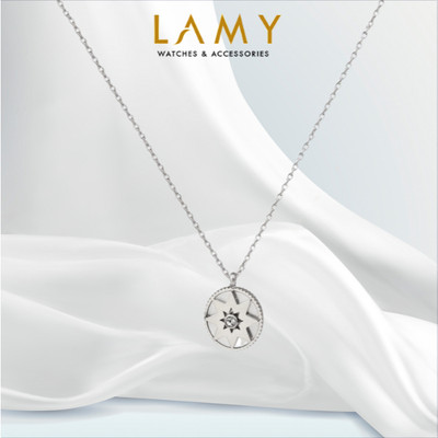 Dây chuyền nữ LAMY Sunburst Pendant Necklace Silver 6101