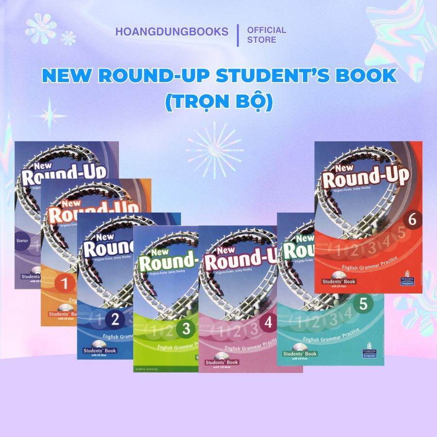 Sách New Round-Up Student’s Book Trọn Bộ | Ngữ Pháp Tiếng Anh Từ Cơ Bản Đến Nâng Cao