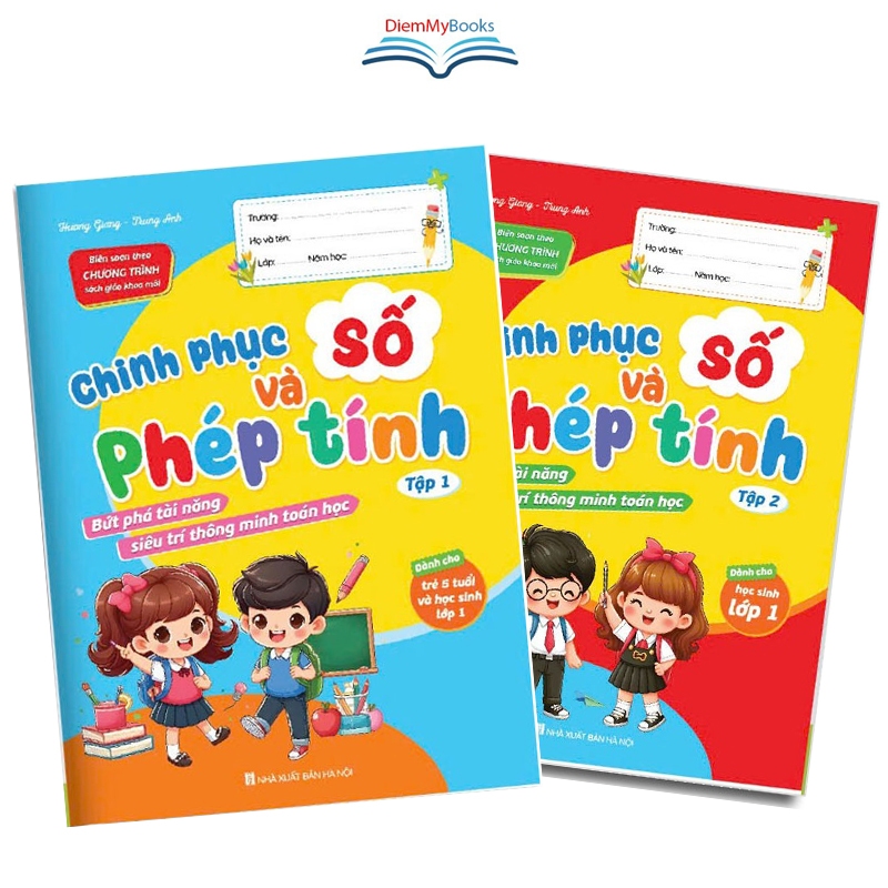 Sách - Chinh phục số và phép tính - Bứt phá tài năng toán học - Dành cho trẻ tiền tiểu học và học si