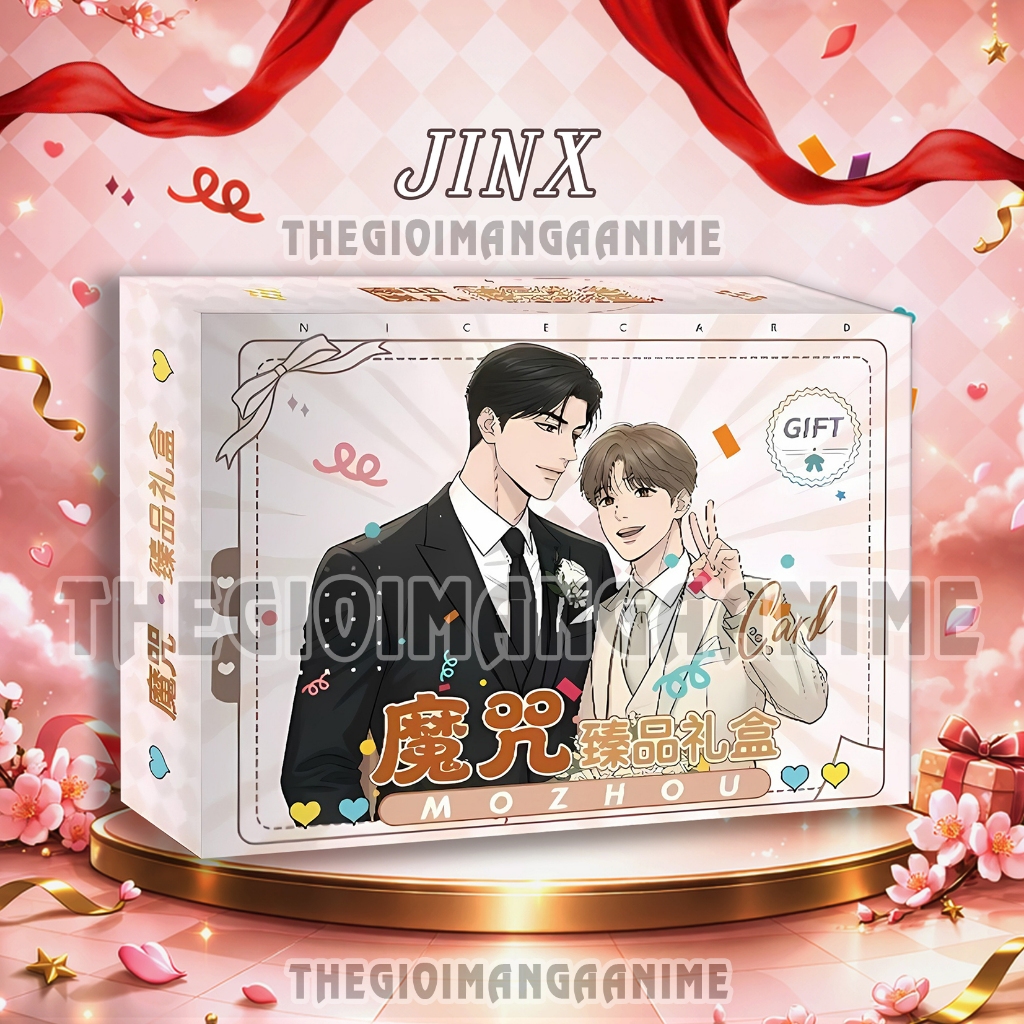 (tặng sticker) Hộp quà A5 JINX VẬN XUI - Hộp quà ngẫu nhiên nhiều món in hình anime dễ thương