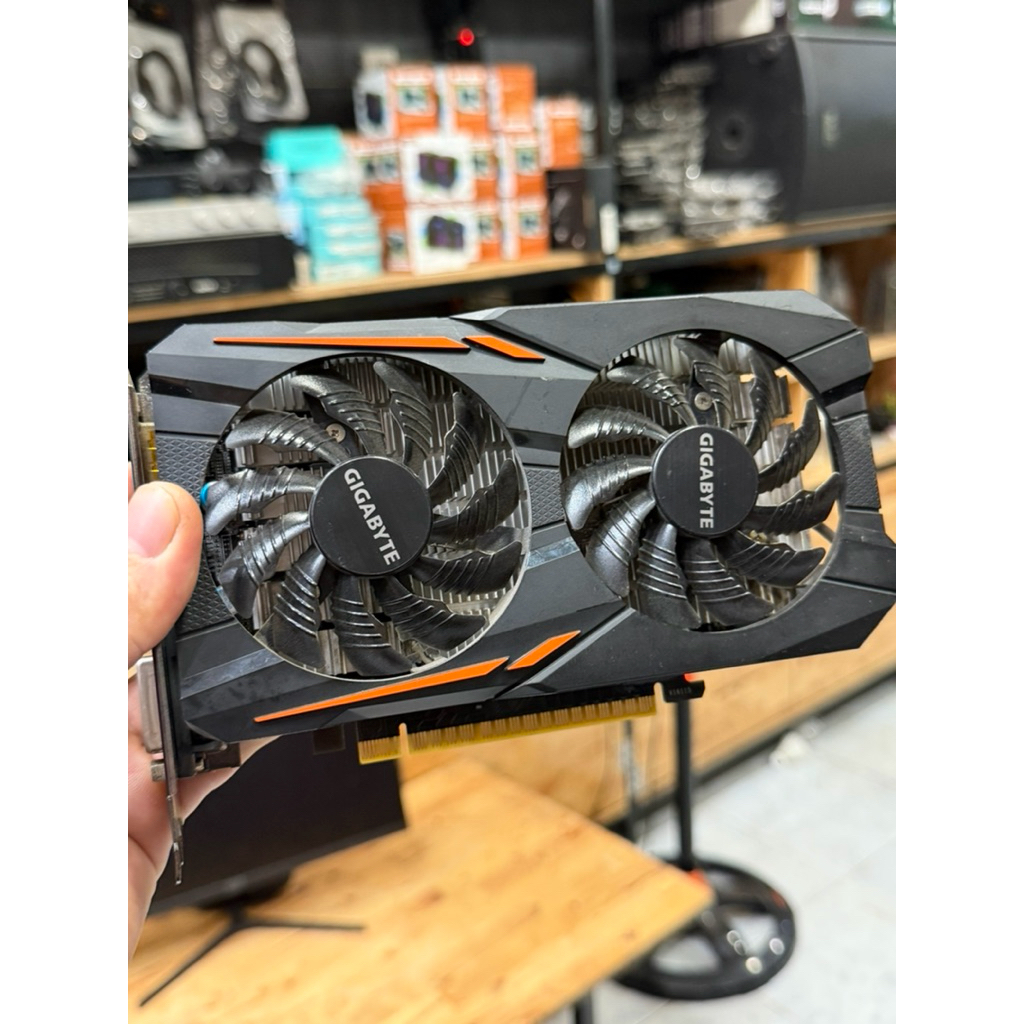 Vga car đồ hoạ Gigabyte 1050ti/4G OC chính hãng.