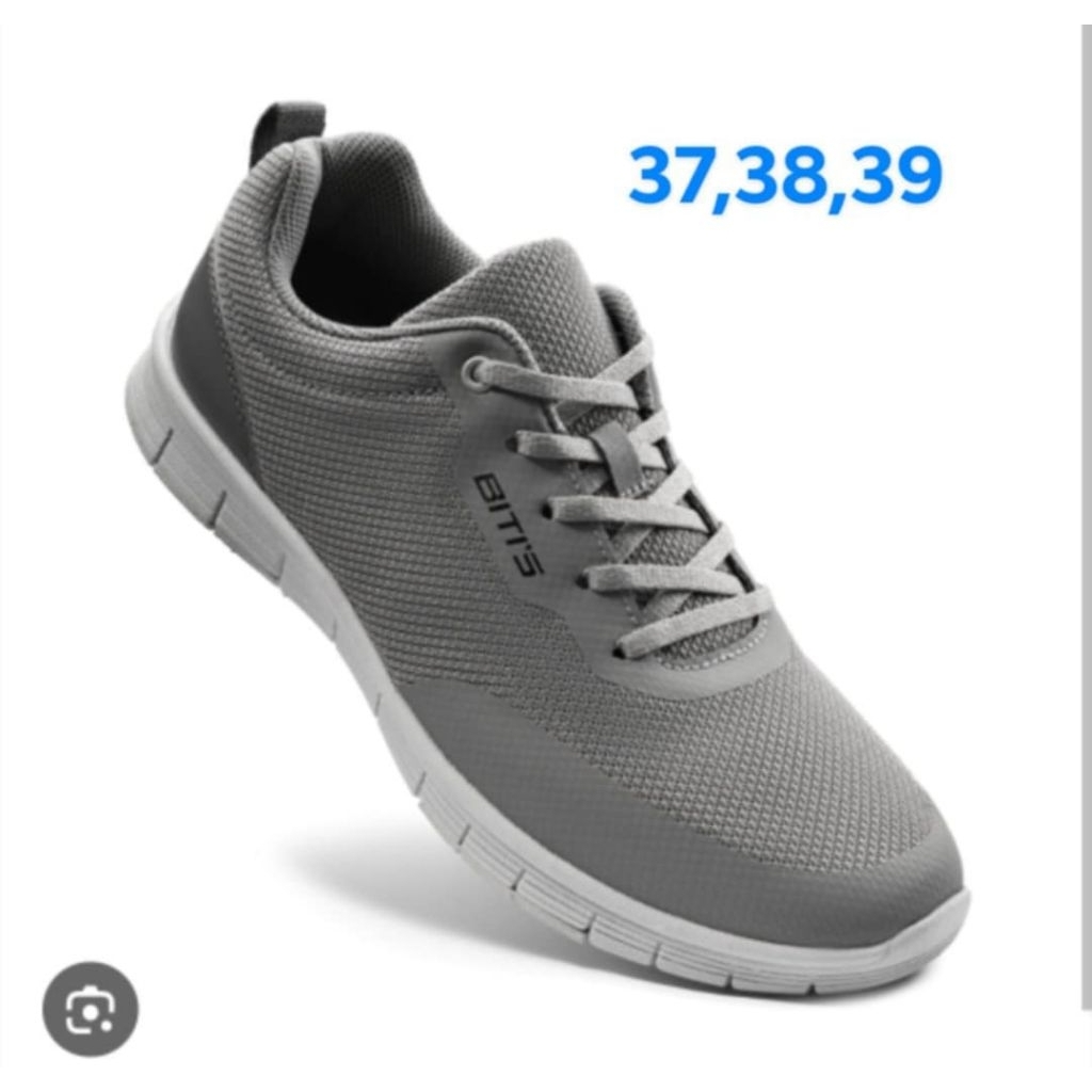 BSW004300 XÁM, ĐEN GIÀY THỂ THAO BITIS NỮ